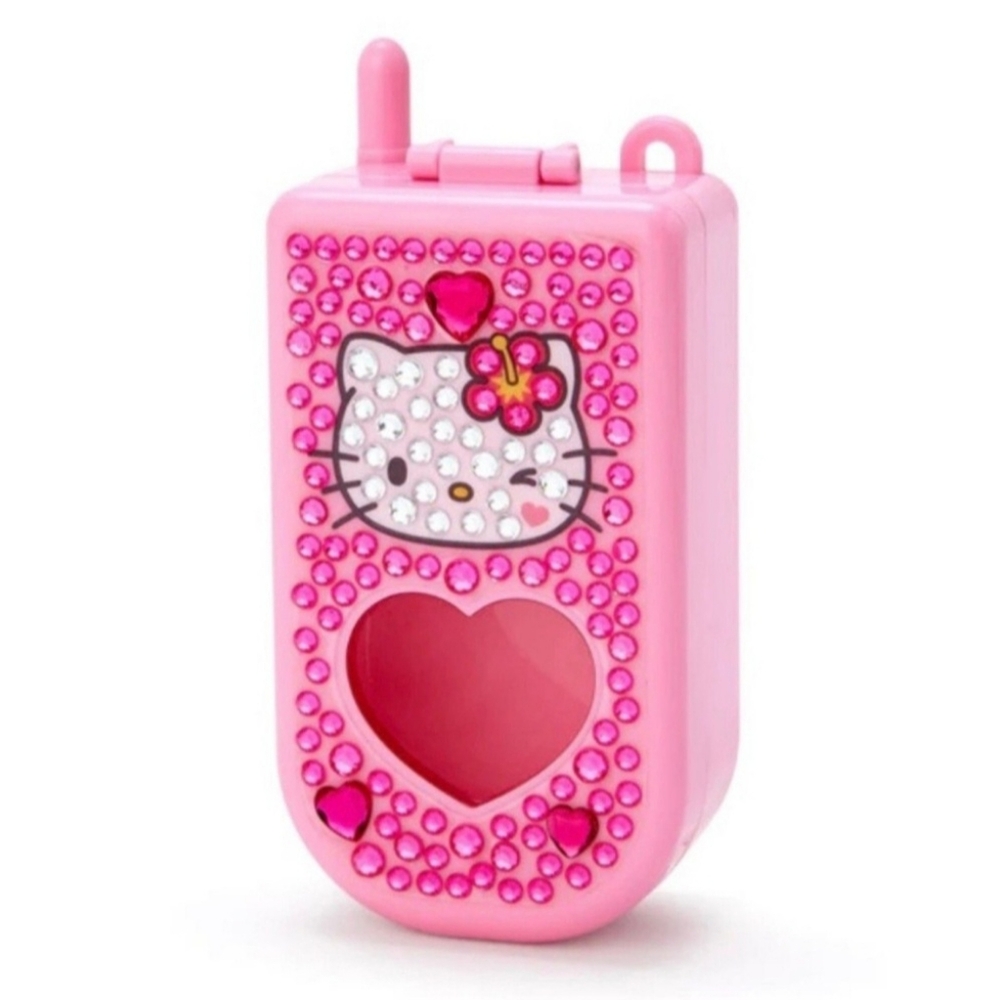 NIP Sanrio Hello Kitty Tokimeki Heisei Kogal Accessory Case RARE